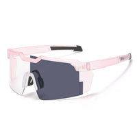 Matte Pink Frame | Clear‑to‑Gray
