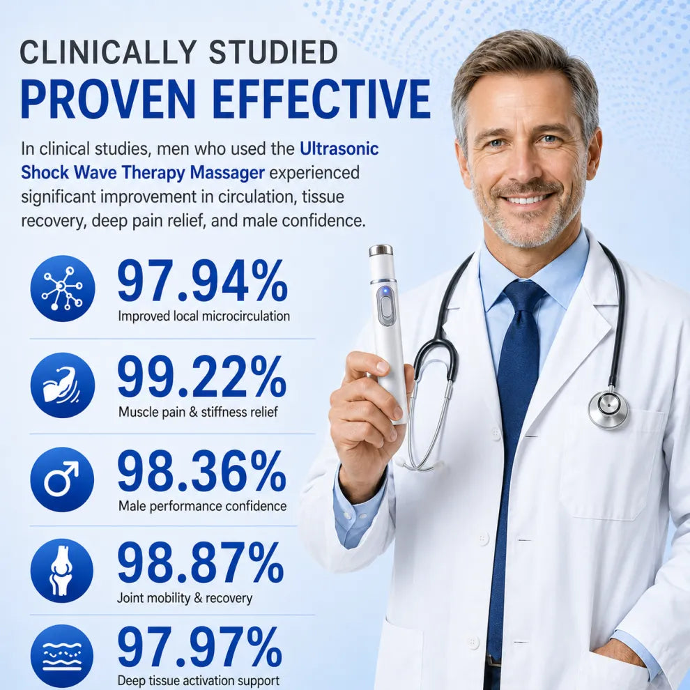 Advanced Acoustic Shockwave Therapy: Enhance Male Performance & Alleviate Musculoskeletal Discomfort