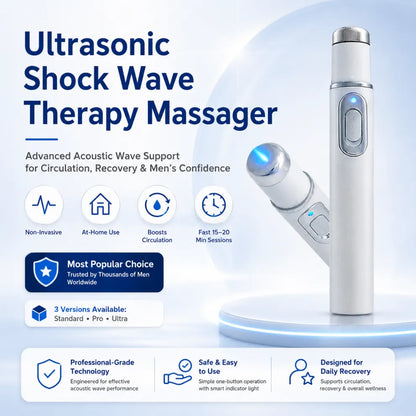 Advanced Acoustic Shockwave Therapy: Enhance Male Performance & Alleviate Musculoskeletal Discomfort