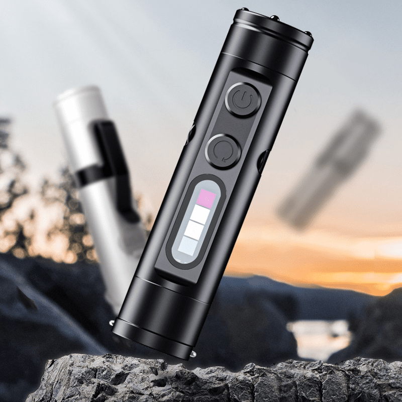 Super small🔥 Super practical🔥 Aluminum Flashlight – Pocket-Size Multi-Function Tool