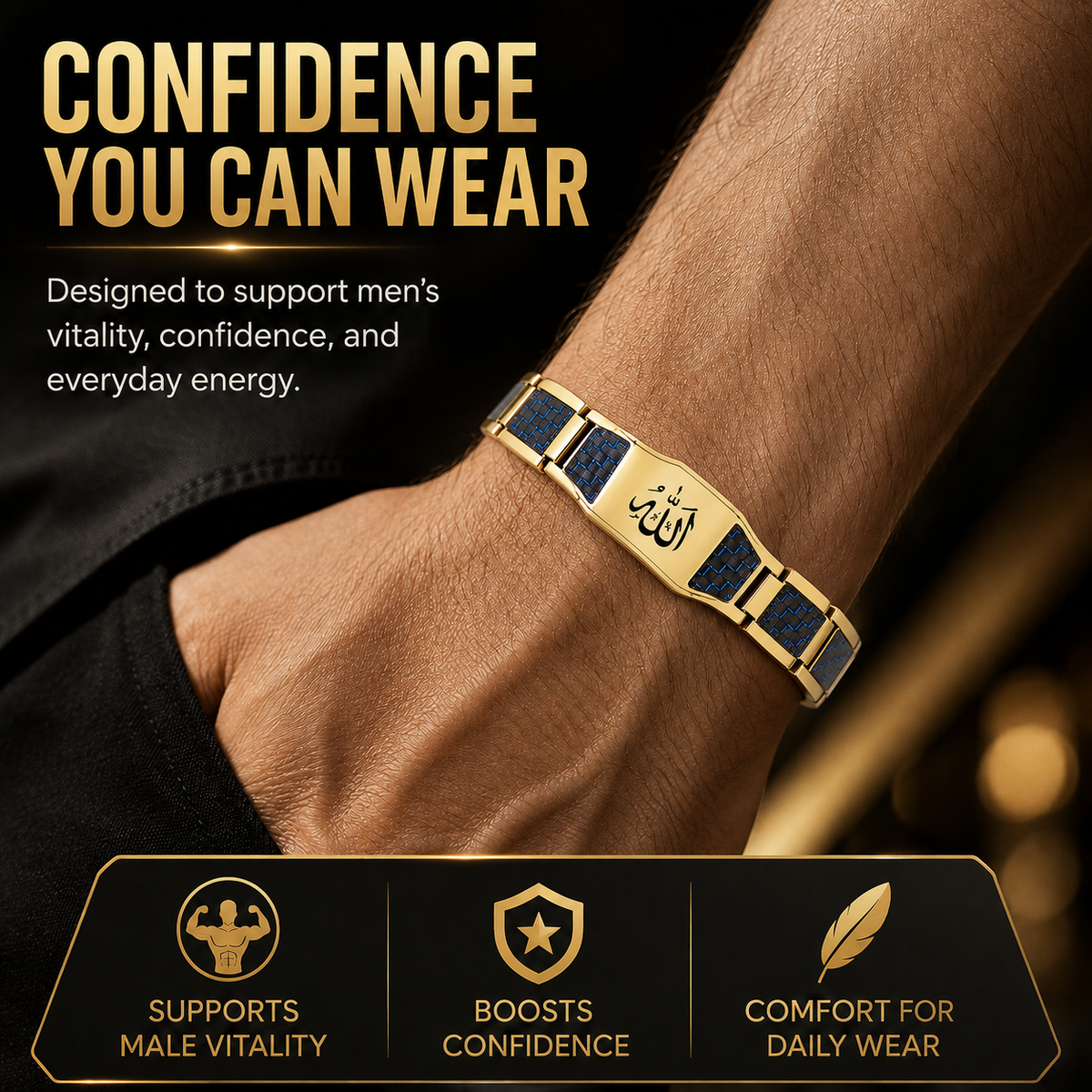 🍍Ares Chain——Men’s Strength & Presence Chain🍆Upgrade Your Energy, Style, and Confidence-B01